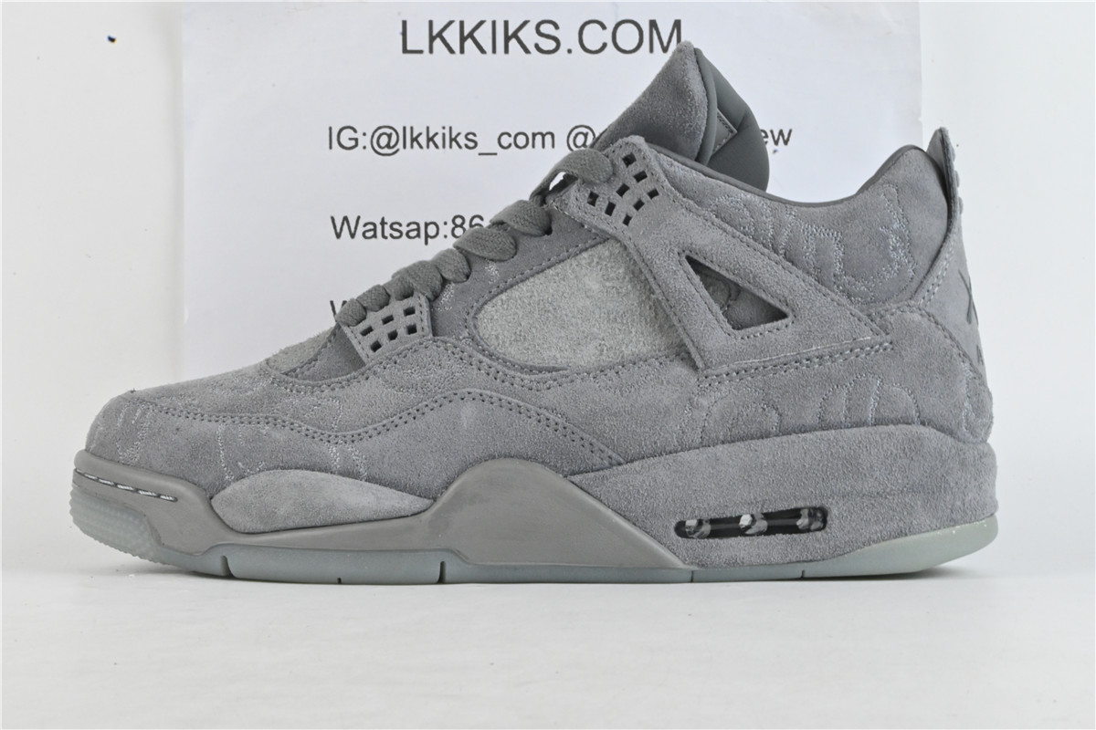 NIKE KAWS X Air Jordan 4 Cool Grey